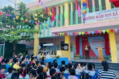 NGÀY HỘI ĐẾN TRƯỜNG CỦA BÉ TRƯỜNG MẦM NON BÌNH THẠNH